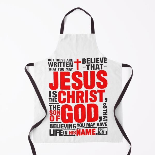 Item preview, John 20:31 Jesus is the Christ the Son of God designed and sold by plushism.