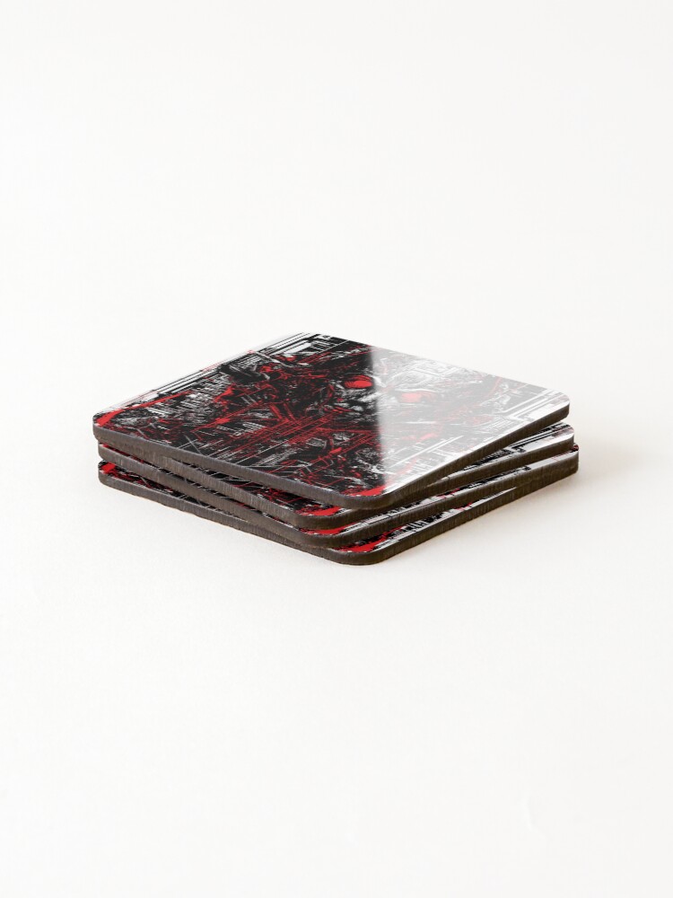 Thumbnail 4 of 5, Coasters (Set of 4), Azathoth designed and sold by StudioDestruct.
