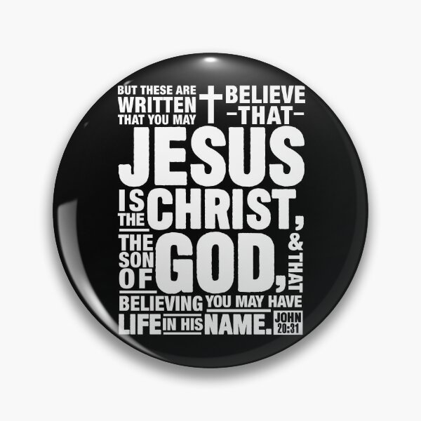Item preview, John 20:31 Jesus is the Christ the Son of God designed and sold by plushism.