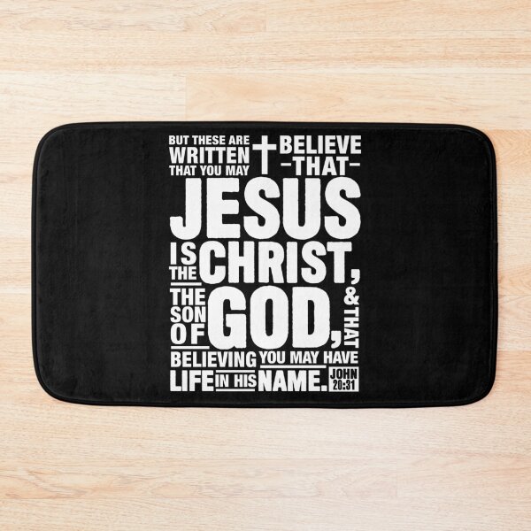 Item preview, John 20:31 Jesus is the Christ the Son of God designed and sold by plushism.