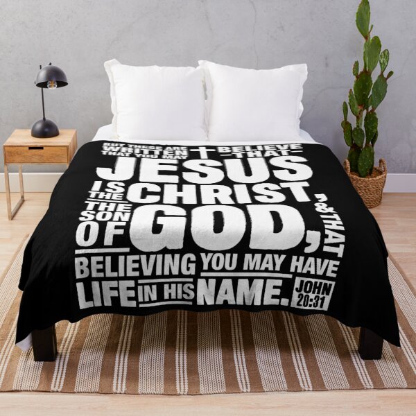 Item preview, John 20:31 Jesus is the Christ the Son of God designed and sold by plushism.