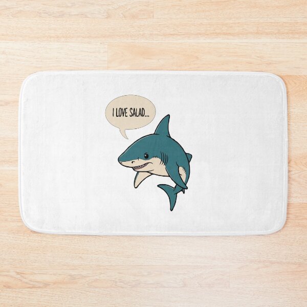 Item preview, Sharkasm 'I Love Salad'  designed and sold by DashBliss.