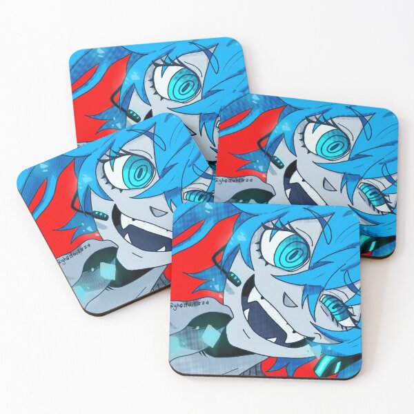 Item preview, Crazy Blue Haired Girl designed and sold by ghsart224.