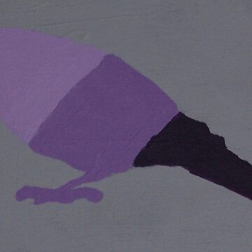 Artwork thumbnail, A Purple Bird by artistDanJ