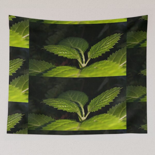 Item preview, Beautiful green leaf texture view designed and sold by Yusuf-Design.
