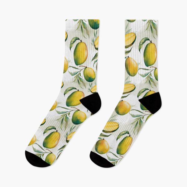 Item preview, Vintage Watercolor Mango Seamless Pattern designed and sold by Verycutethings.
