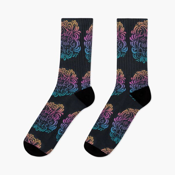Item preview, Ditch the Dream and be a Doer (Rainbow v.1) designed and sold by Natasha Mansfield.