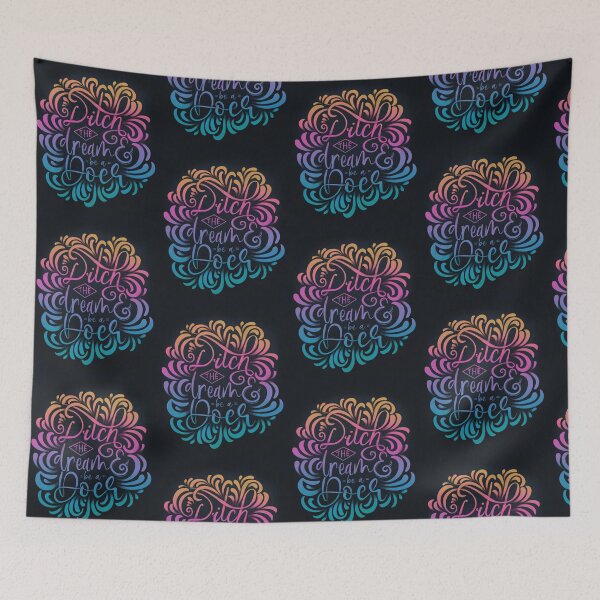 Item preview, Ditch the Dream and be a Doer (Rainbow v.1) designed and sold by Natasha Mansfield.