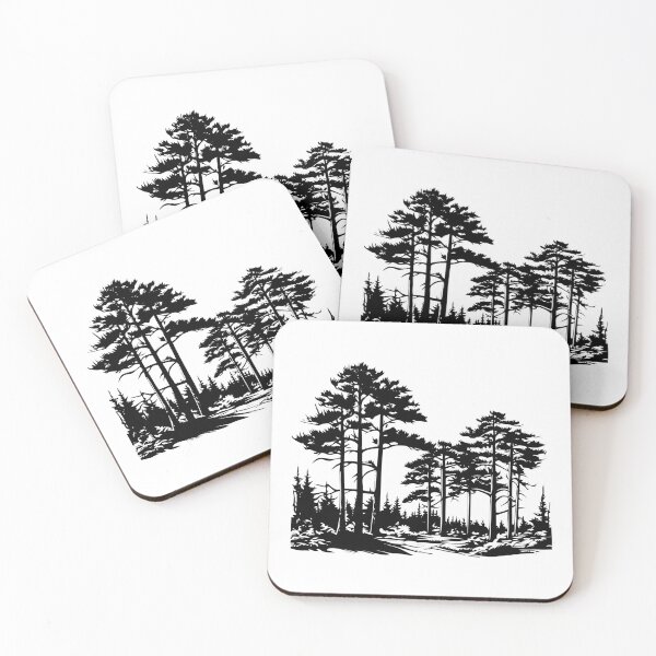Item preview, Loblolly Pine Tree Longleaf Plant Lumber Wood Timber designed and sold by inkoutninja.