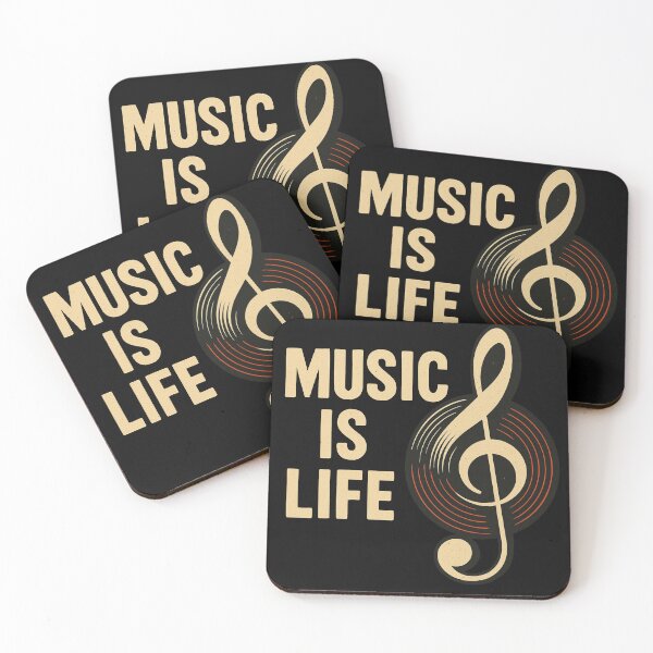 Item preview, Music is Life designed and sold by ZibaCentralShop.