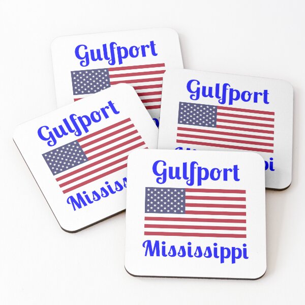 Item preview, Gulfport Mississippi - Stylish Prints, designed and sold by Fleetwood1994.
