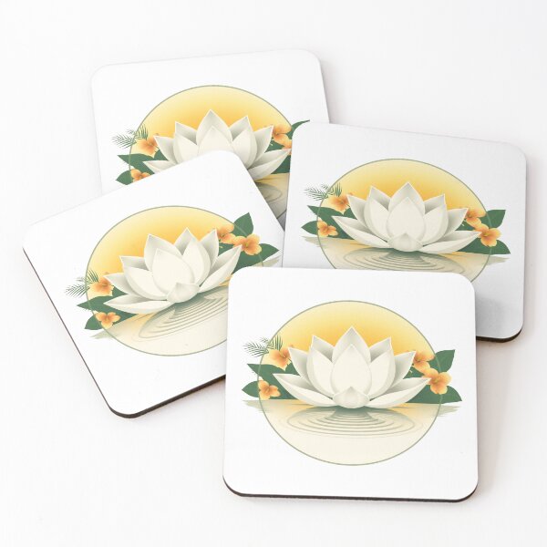 Item preview, White lotus flower designed and sold by MarcoSc11.