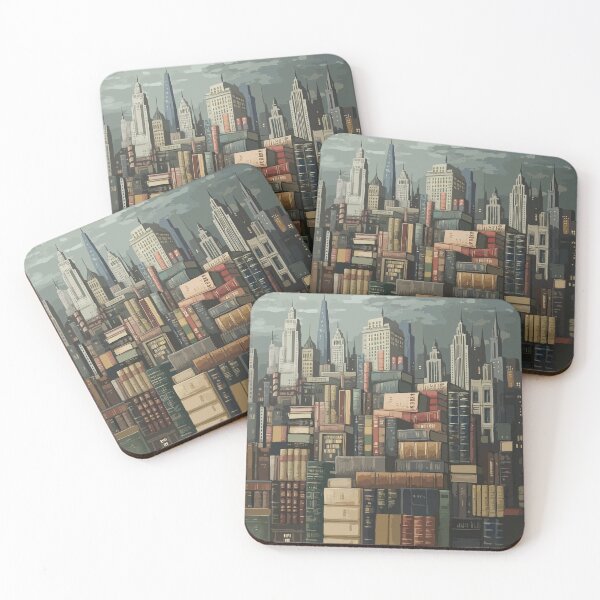 Item preview, Whimsical Dream City – Colorful Surreal Architecture designed and sold by Moss and Moon Studio.