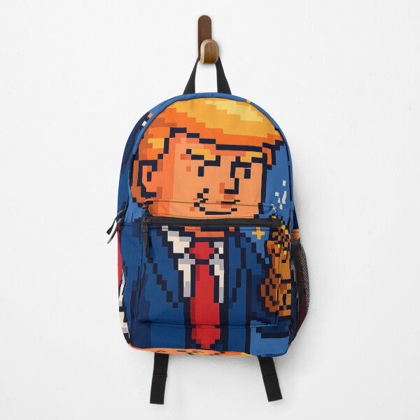 Item preview, Donald Trump Snap Finger - Make America Great Again - Pixel art designed and sold by TeaTwenty.