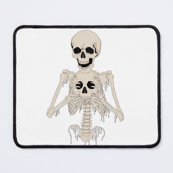 Item preview, Melting skeleton (Plain Colour variant) designed and sold by Hexcellent Designs.