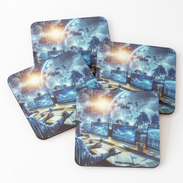 Item preview, Global stock markets in turmoil designed and sold by Sigtrix.