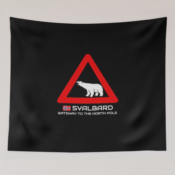 Item preview, Svalbard Polar Bear Crossing Gateway To The North Pole designed and sold by GraTEEtude.