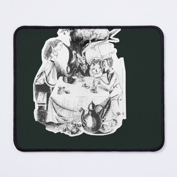 Item preview, Alice in Wonderland - The Mad Hatter Tea Party (original drawing by ACCI) designed and sold by VanyssaGraphics.