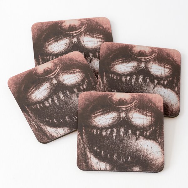 Item preview, When Brutality Takes Form - Surreal Horror Portrait of Monstrous Transformation designed and sold by Anomaly Effect.