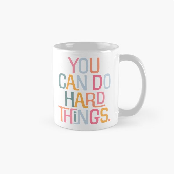Item preview, You Can Do Hard Things Teacher Gift designed and sold by House Sparrow.