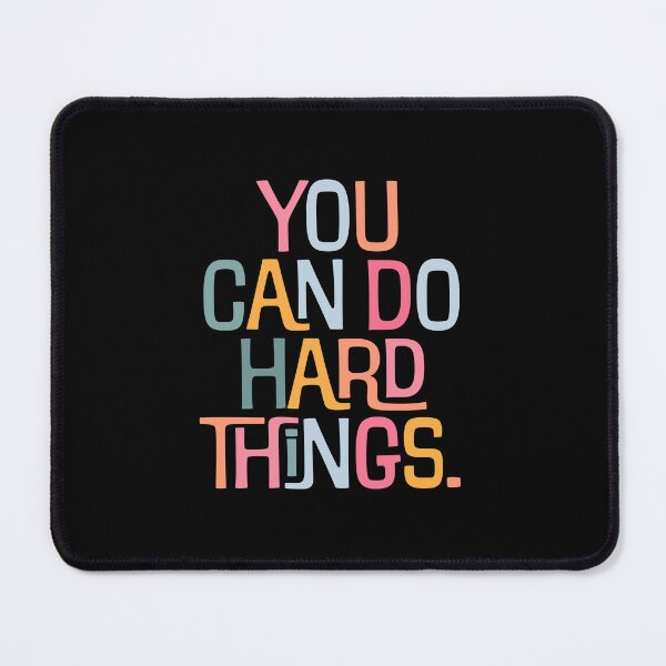 Item preview, You Can Do Hard Things Teacher Gift designed and sold by House Sparrow.