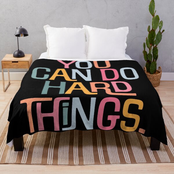 Item preview, You Can Do Hard Things Teacher Gift designed and sold by House Sparrow.