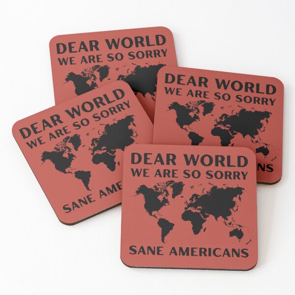 Item preview, Dear World We Are So Sorry designed and sold by Pishpunta.