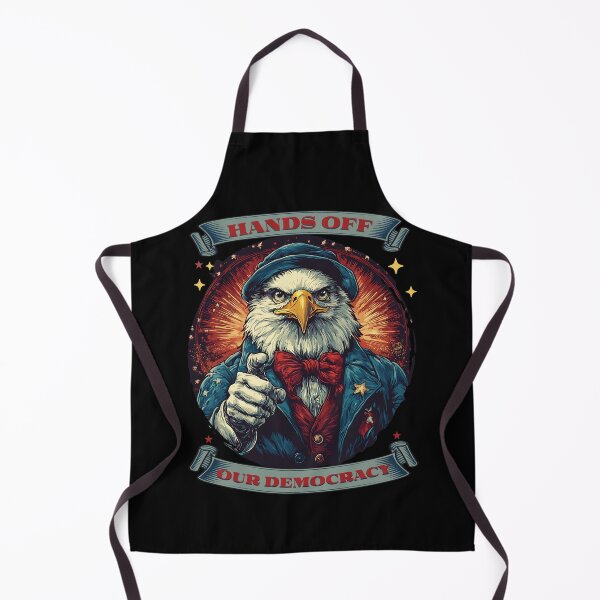 Item preview, Patriotic Eagle – Hands Off Our Democracy designed and sold by HannaArtHeart.