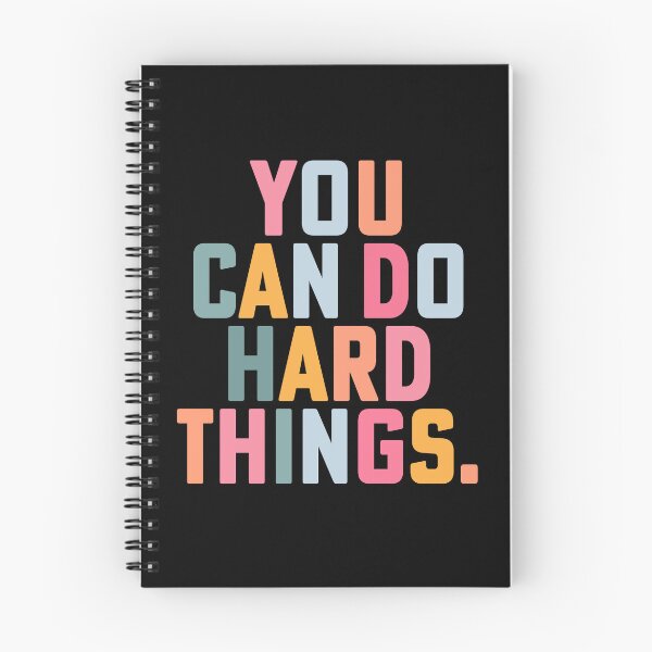 Item preview, You Can Do Hard Things Teacher Gift designed and sold by House Sparrow.