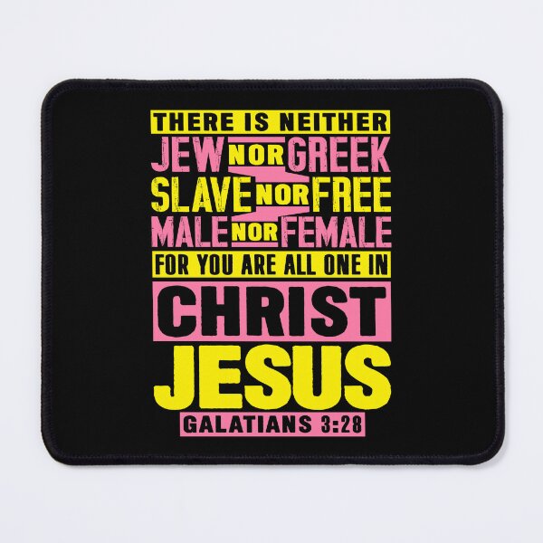 Item preview, Galatians 3:28 You Are All One In Christ Jesus designed and sold by plushism.