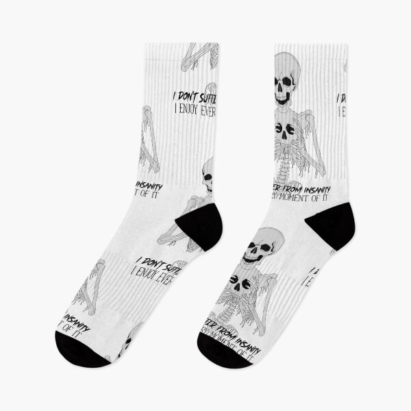 Item preview, Melting skeleton (Insanity Greyscale Variant) designed and sold by Hexcellent Designs.