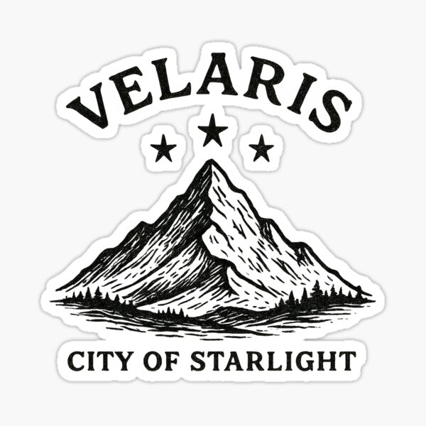 Item preview, Velaris – City of Starlight | Enchanting ACOTAR-Inspired Design for Fans of the Night Court designed and sold by PinnacleDesignHS.
