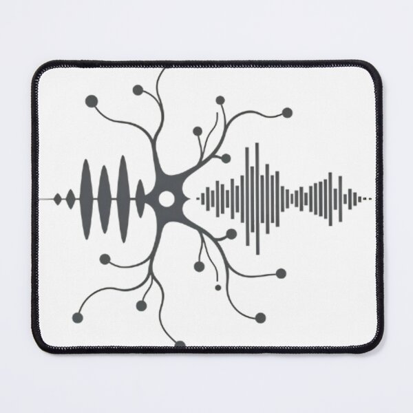 Item preview, Calming Brainwave Art Print designed and sold by Simple_Lines2025.