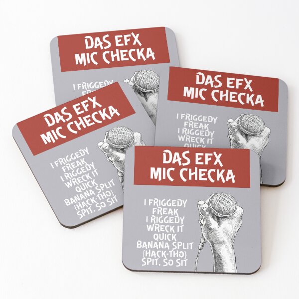 Item preview, Mic checka - Das EFX designed and sold by BeCoolOriginal.
