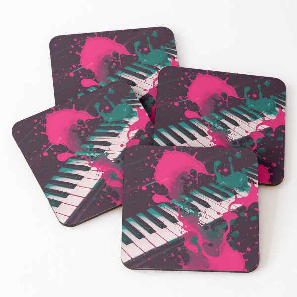 Item preview, Abstract Piano Key Art Print designed and sold by Simple_Lines2025.
