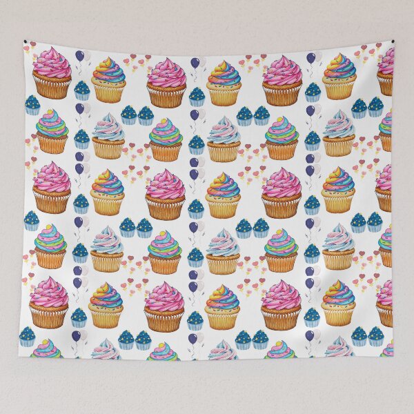 Item preview, Sweet Celebration A Burst of Cupcake Joy designed and sold by lotus2lin.
