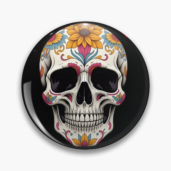 Item preview, Sometimes Sweet Mostly Savage - Dark Floral Skull Design designed and sold by UuHuU.