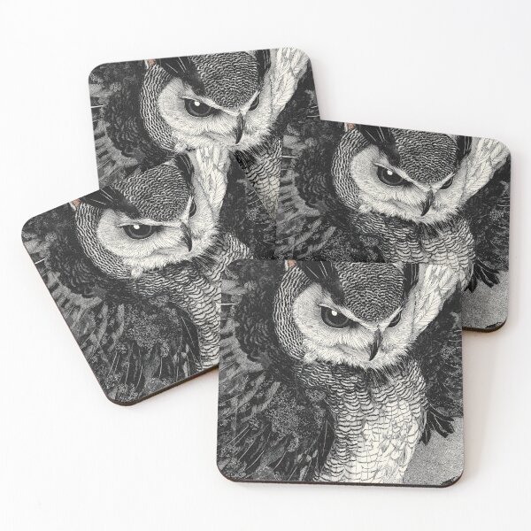 Item preview, Mystic Owl Illustration designed and sold by Qim X Fantasy.