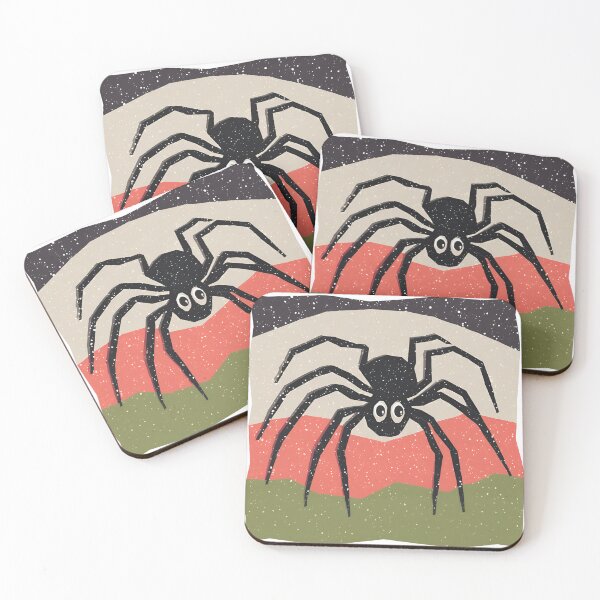 Item preview, Playful Spider with Big Eyes – Retro Style Nature-Inspired Art designed and sold by Beemyguest.