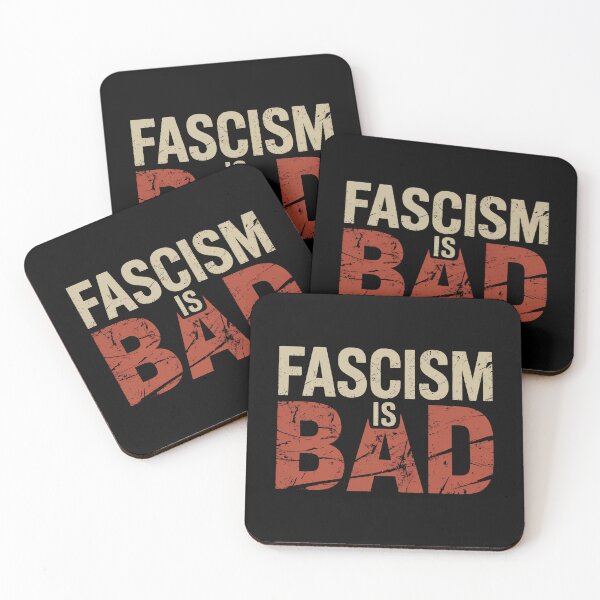 Item preview, Fascism Is Bad - Activism Quote designed and sold by GRABAPSHOP.