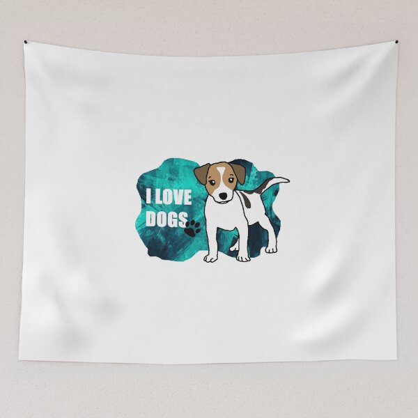 Item preview, I love dogs, dog designed and sold by nijess.