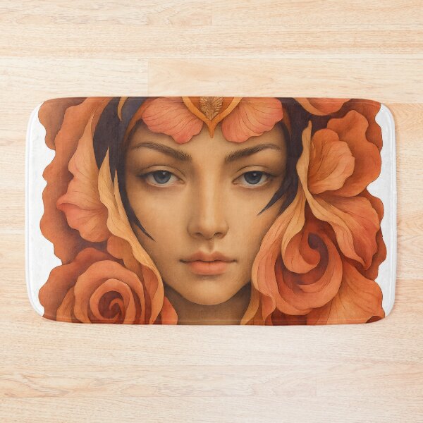 Item preview, Floral Portrait. Female face and petals design. designed and sold by Shoot-The-Moon.