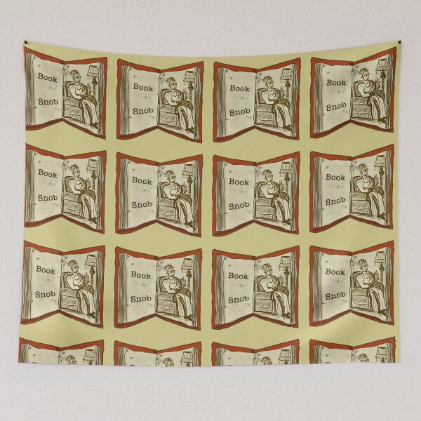 Item preview, Book Snob designed and sold by Joyride Art and Design UK.
