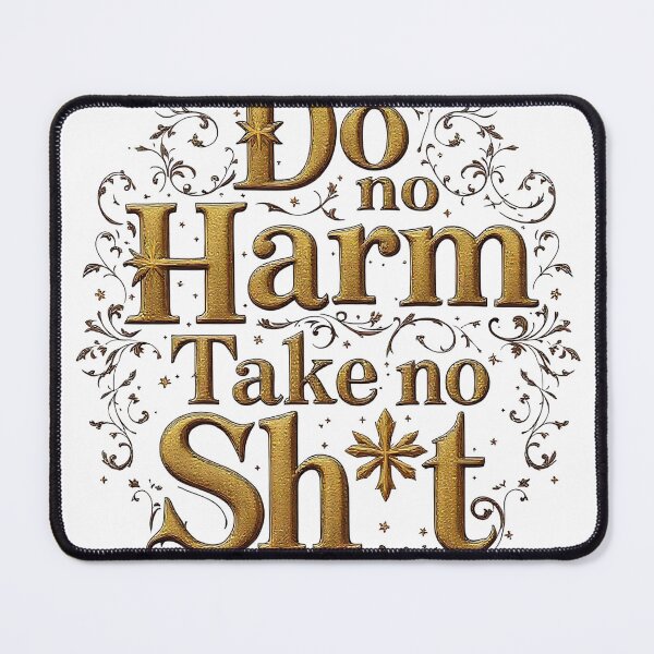 Item preview, Do No Harm, Take No Shit designed and sold by Suwit Thiamtanong.