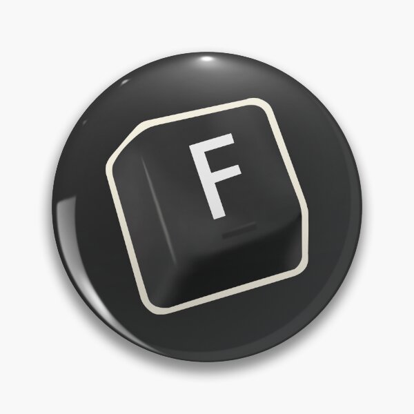 Item preview, Fortnite 'F' Key Sticker designed and sold by matteakreatez.
