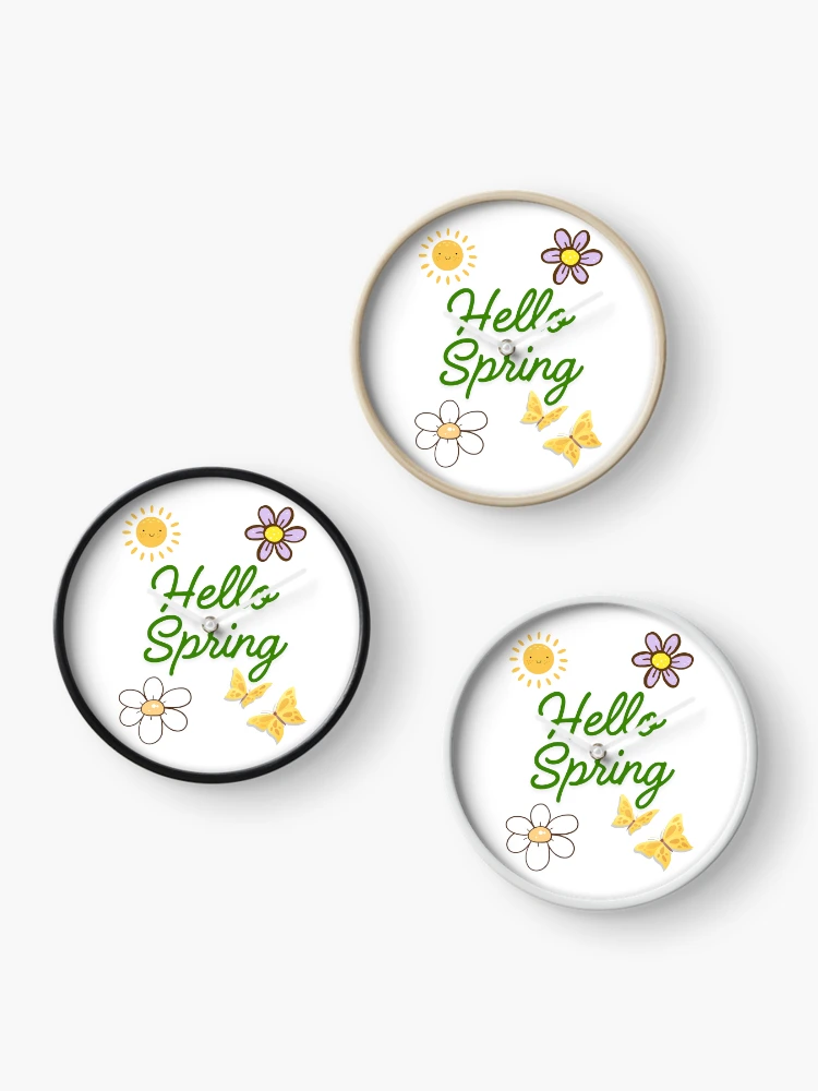 Thumbnail 3 of 4, Clock, Spring designed and sold by Sunci.