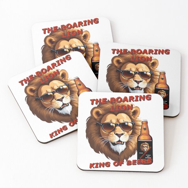 Item preview, Lion Just Here 4 Beer 3 Roaring lion designed and sold by Museum Of Non-Existing Art.