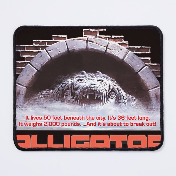 Item preview, Alligator The Movie designed and sold by RUMI-ART-PLANET.