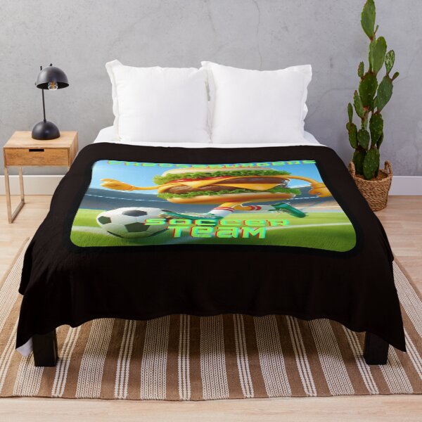 Item preview, Cheeseburger Soccer Team designed and sold by RUMI-ART-PLANET.
