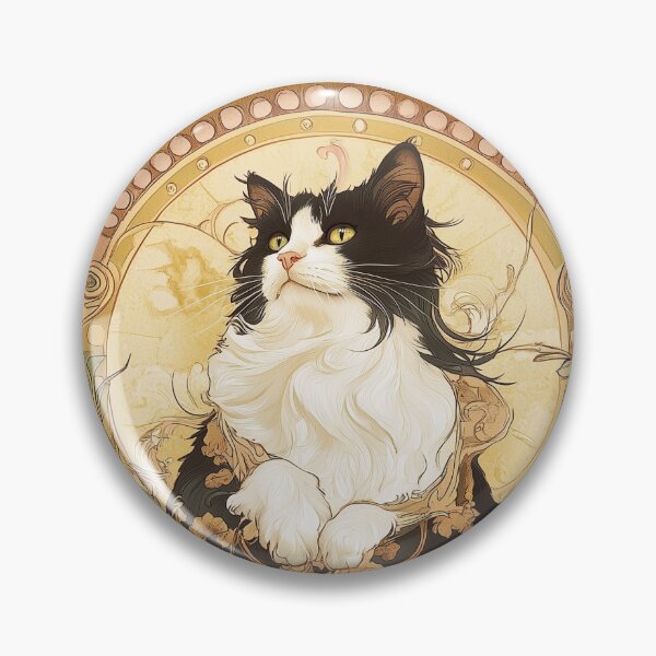 Item preview, Cats of Art Nuvo | Siberian Cat_10 designed and sold by TailTalesJP.